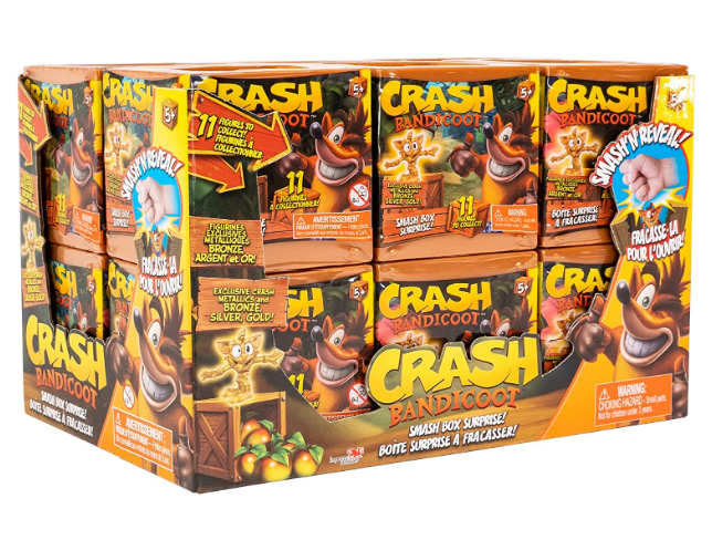 BANDAI HE21522 CRASH BANDICOOT SMASH BOX SURPRISE