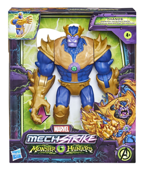 MARVEL AVENGERS F4376 MECHSTRIKE THANOS MONSTER HUNTERS