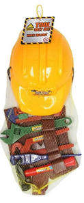 TOYMASTER TY248 TOOL BELT SET WITH HELMET