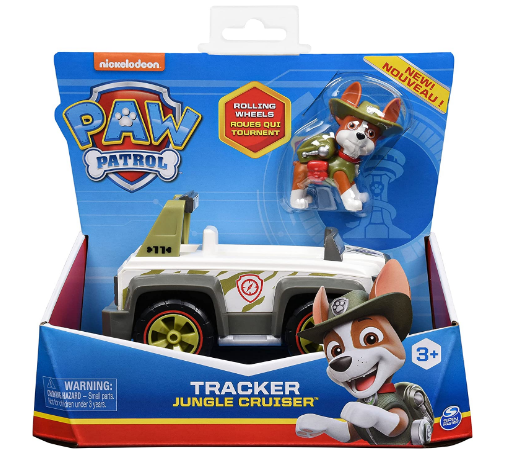 PAW PATROL 6061801 TRACKER WITH JUNGLE CRUISER