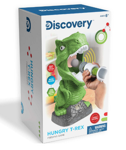DISCOVERY 1327005591 HUNGRY T-REX FEEDING GAME