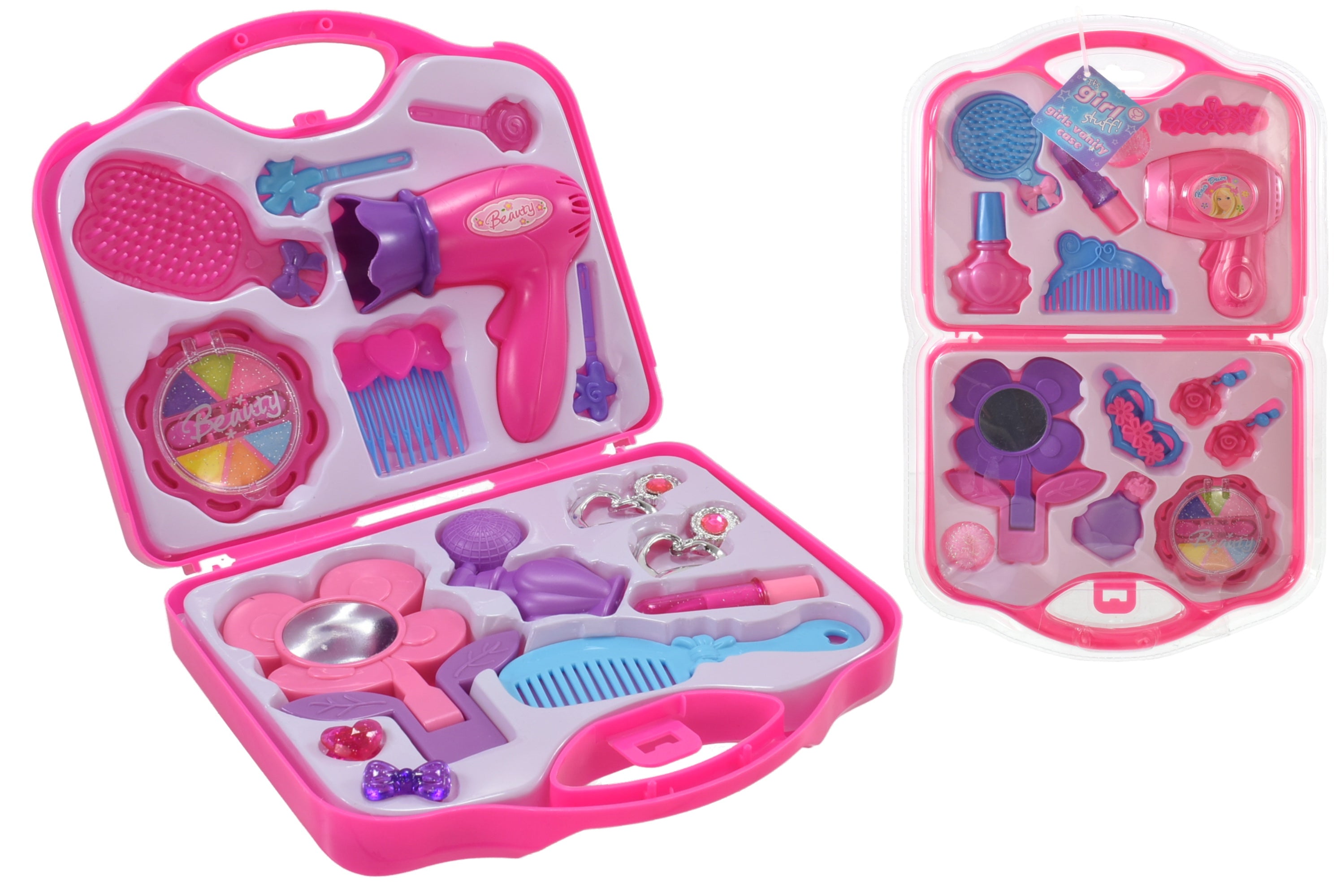 GIRLS VANITY CASE TY85 TOY HAIRDRYER