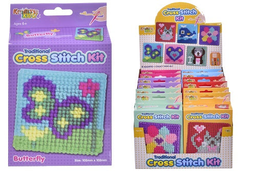 KREATIVE KIDS TY265 TRADITIONAL CROSS STITCH KIT