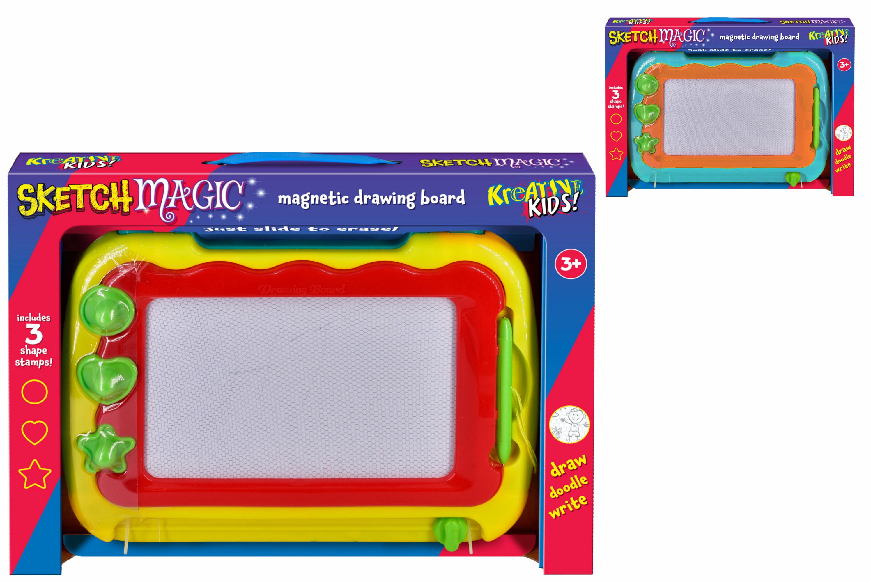 KREATIVE KIDS! MAGNETIC SKETCH DRAWING BOARD TY622