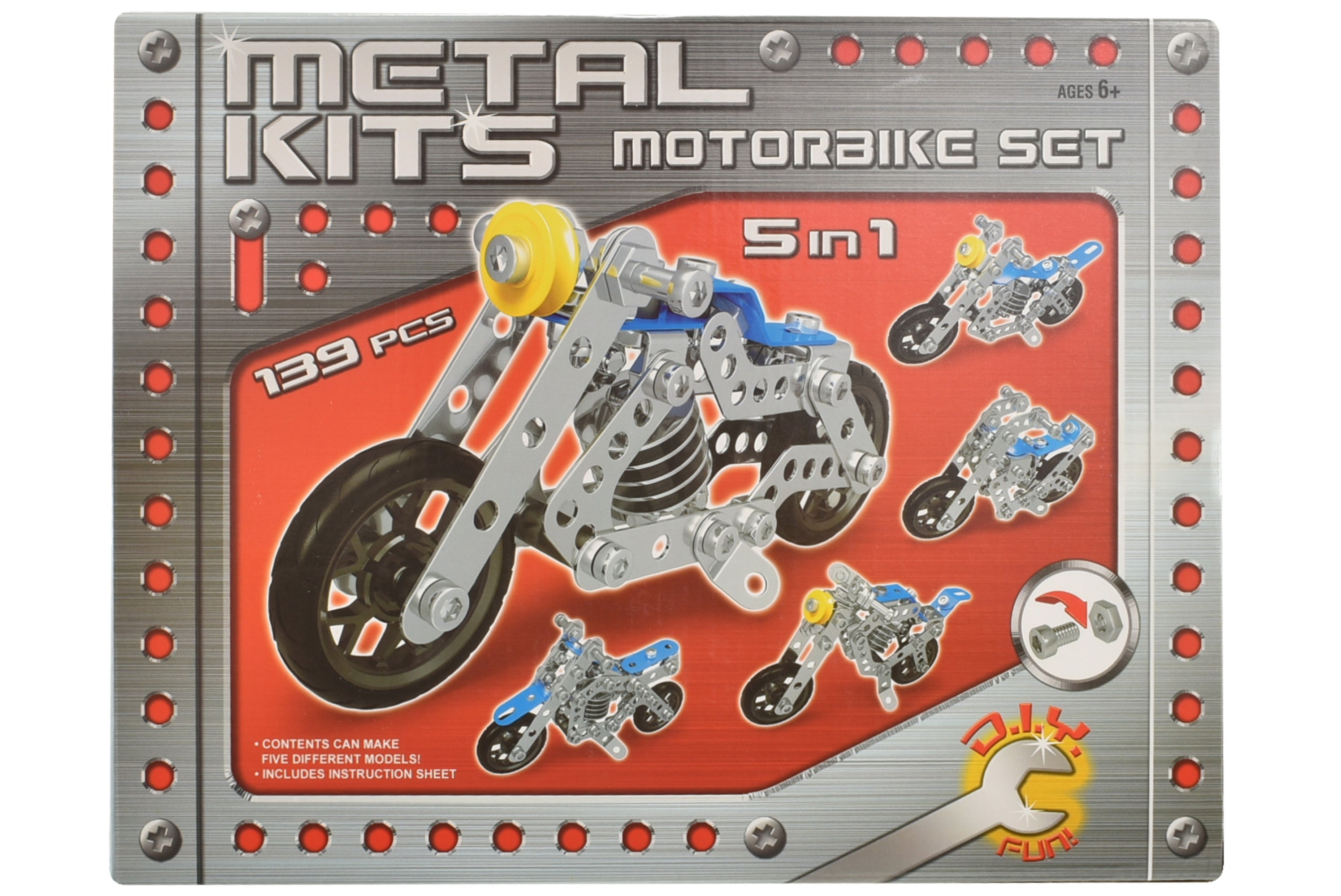 METAL KITS TY3462 5 IN 1 MOTORBIKE METAL KIT