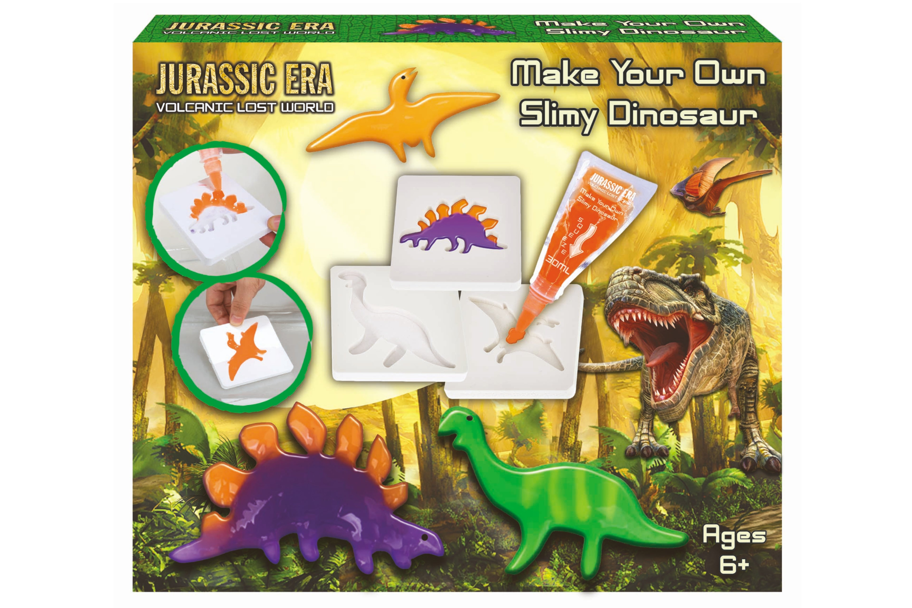 JURASSIC ERA TY5644 MAKE YOUR OWN SLIMY DINOSAUR