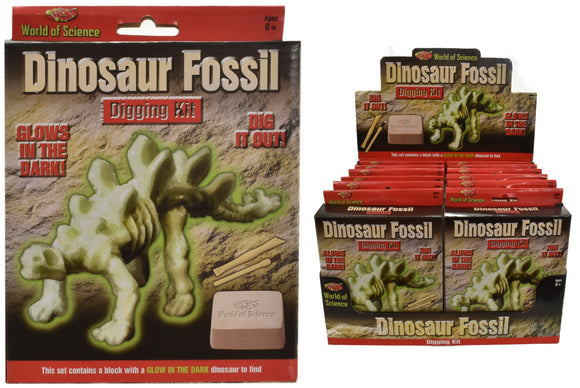WORLD OF SCIENCE TY9520 DINOSAUR FOSSIL DIGGING KIT