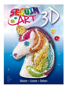 SEQUIN ART 2113 3D UNICORN