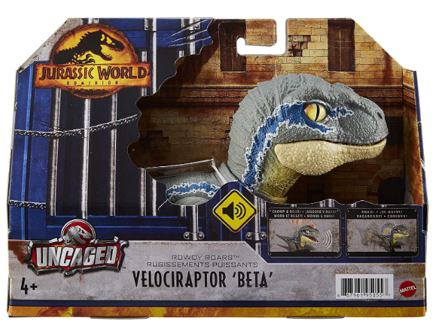 JURASSIC WORLD GWY55 ROWDY ROARS VELOCIRAPTOR BETA UNCAGED
