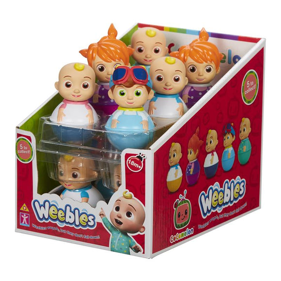 COCOMELON 7703 WEEBLES (ASSORTED CHARACTERS ONE SUPPLIED RANDOM)