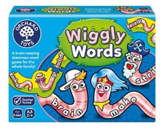 ORCHARD TOYS 105 WIGGLY WORMS GAME