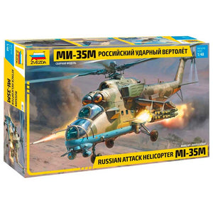 ZVEZDA  4813 RUSSIAN ATTACK HELICOPTER MI-35M  1/48 SCALE