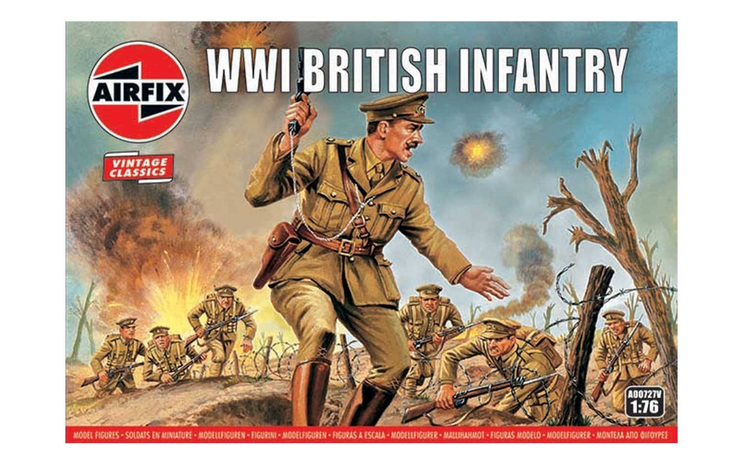 Airfix A00727V WWI British Infantry 1:76 Scale