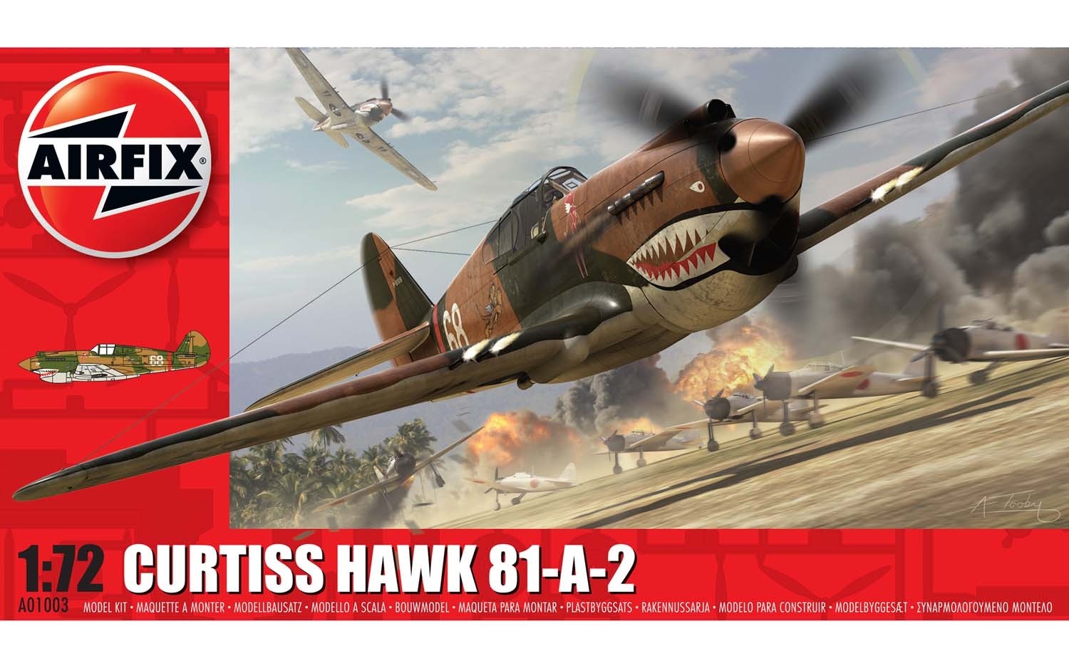 Airfix A01003 Curtiss Hawk 81 A 2 1:72 Scale