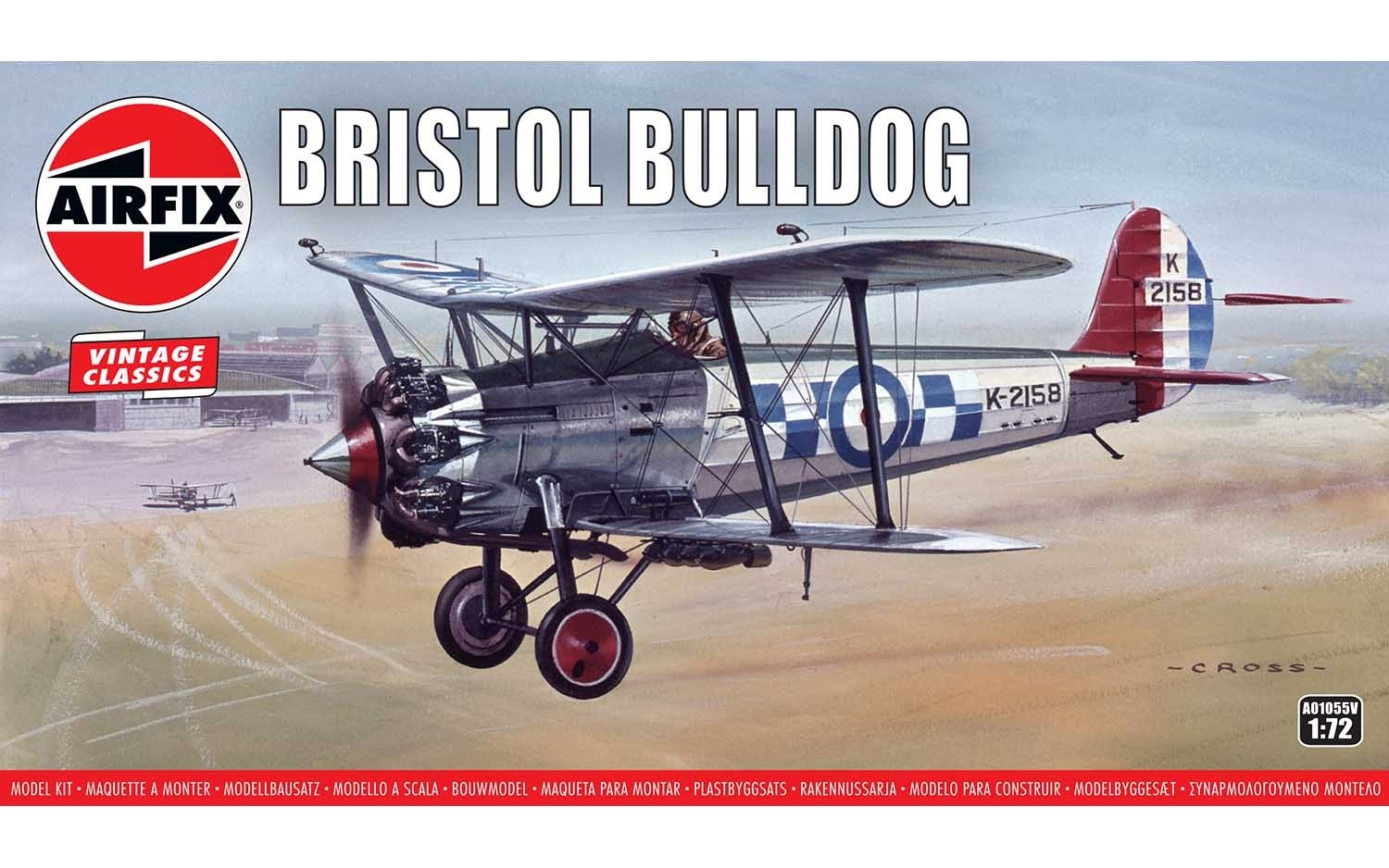 Airfix A01055V Bristol Bulldog 1:76 Scale