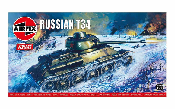 Airfix A01316V Russian T34 1:76 Scale