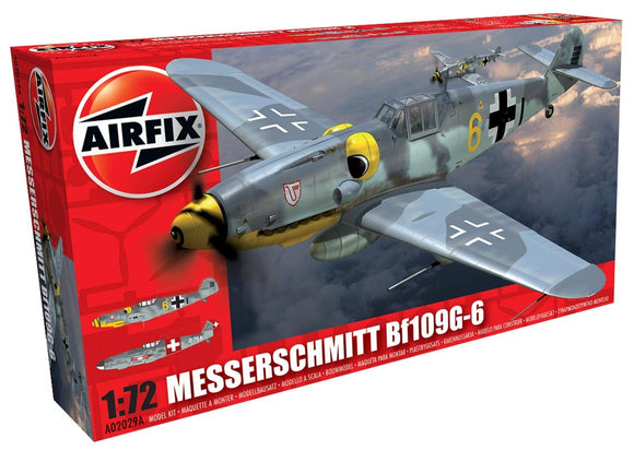 Airfix A02029A Messerschmitt Bf109G-6 1:72 Scale