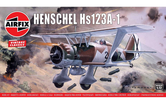 Airfix A02051V Henschel Hs123A-1 1:76 Scale