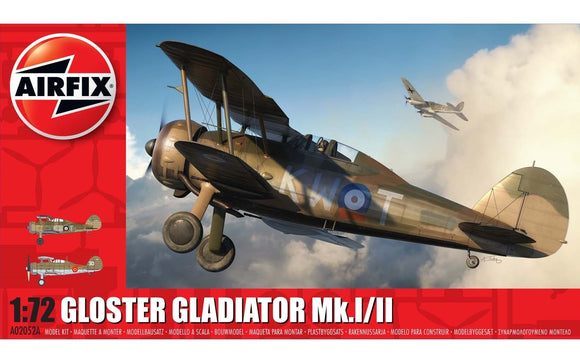 Airfix A02052A Gloster Gladiator Mk.I/Mk.II 1:72 Scale