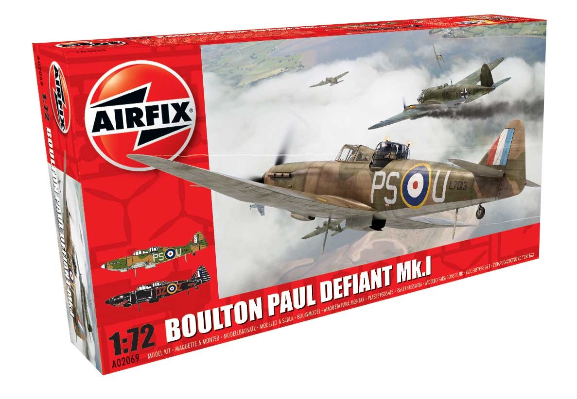 Airfix A02069 Boulton Paul Defiant Mk.I 1:72 Scale