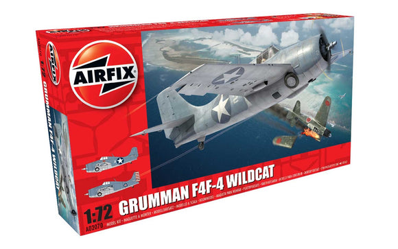 Airfix A02070 Grumman F4F-4 Wildcat 1:72 Scale