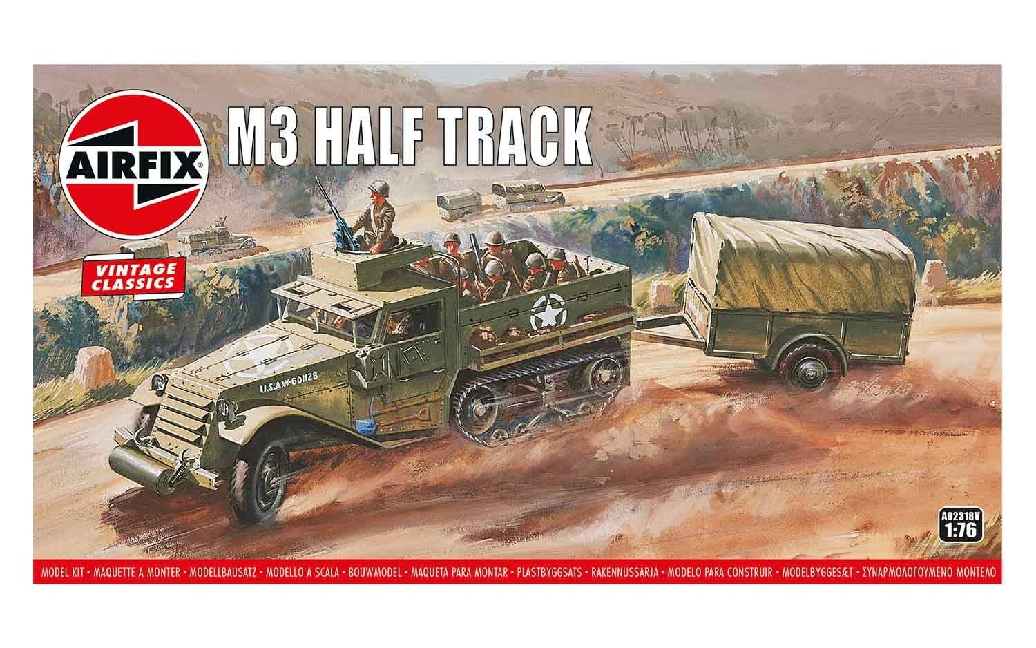Airfix A02318V M3 Half-Track  1:76 Scale