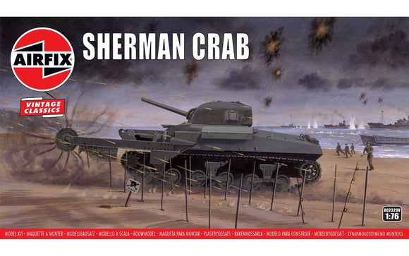Airfix A02320V Sherman Crab 1:76 Scale