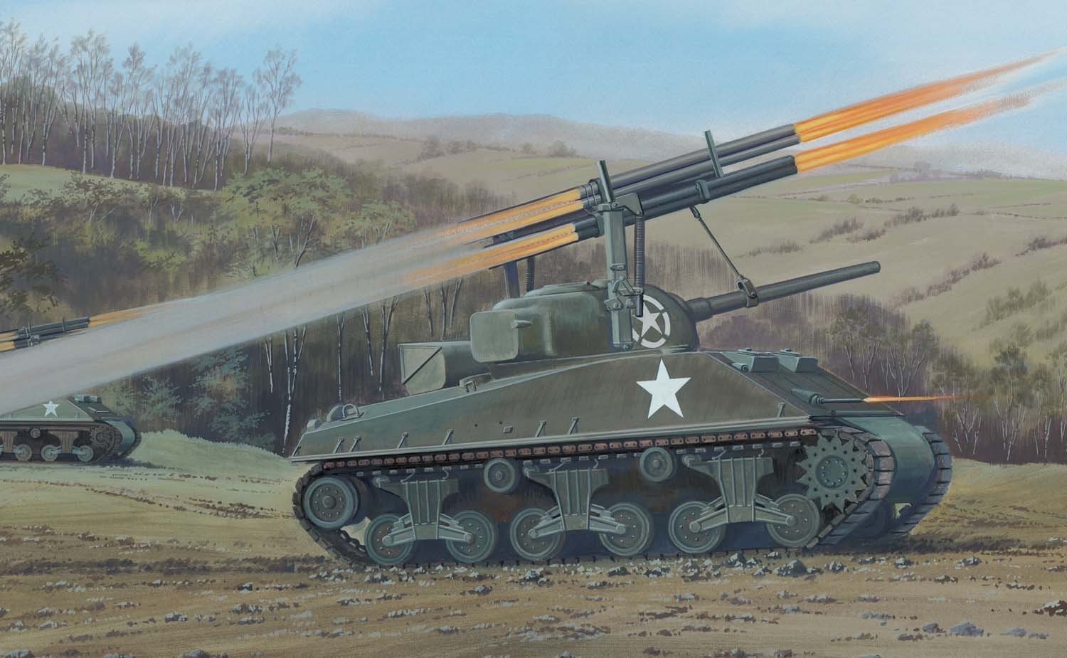 Airfix A02334V Sherman Calliope 1:76 Scale