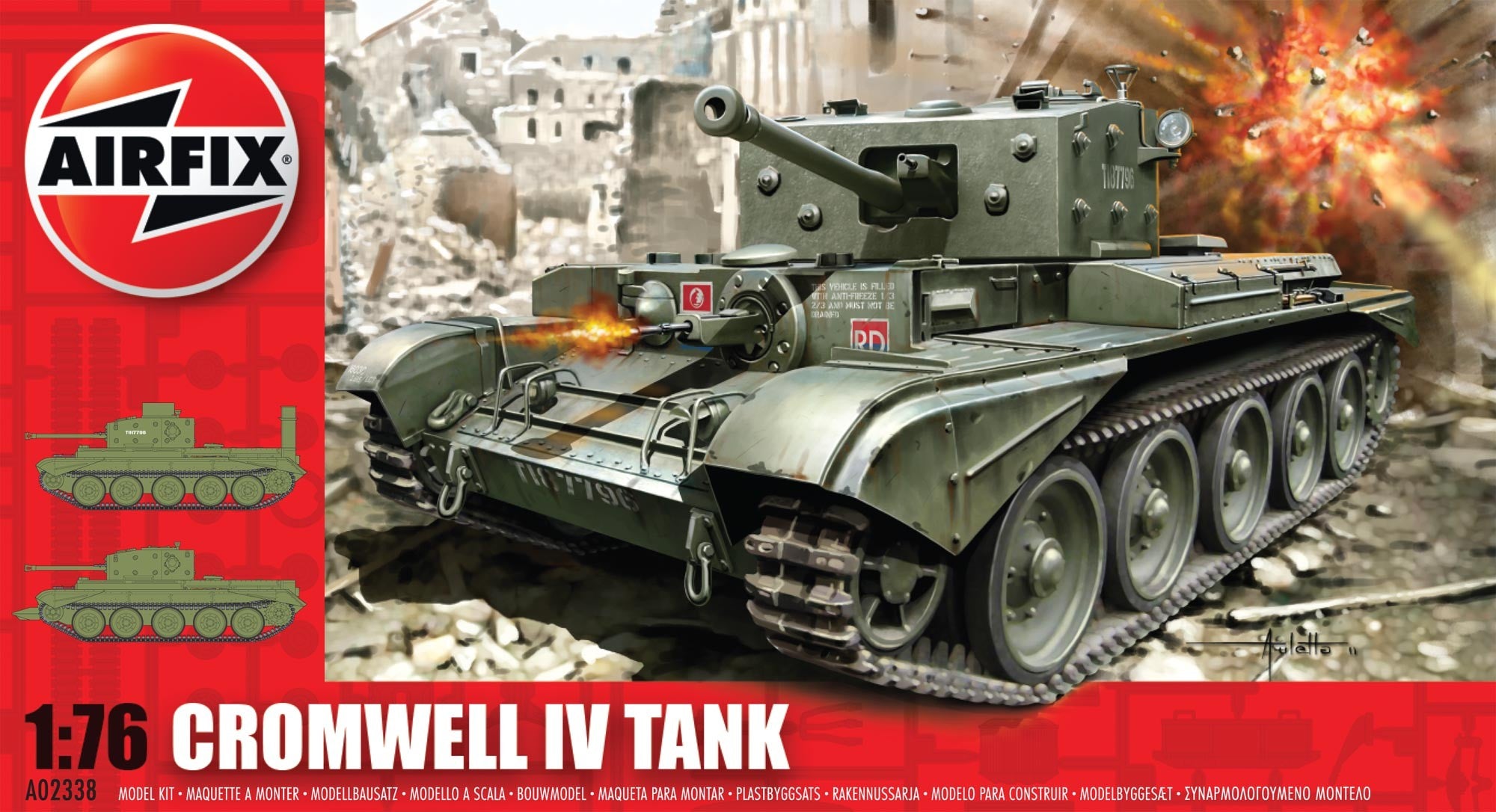 Airfix A02338 Cromwell Mk.IV Cruiser Tank 1:76 Scale