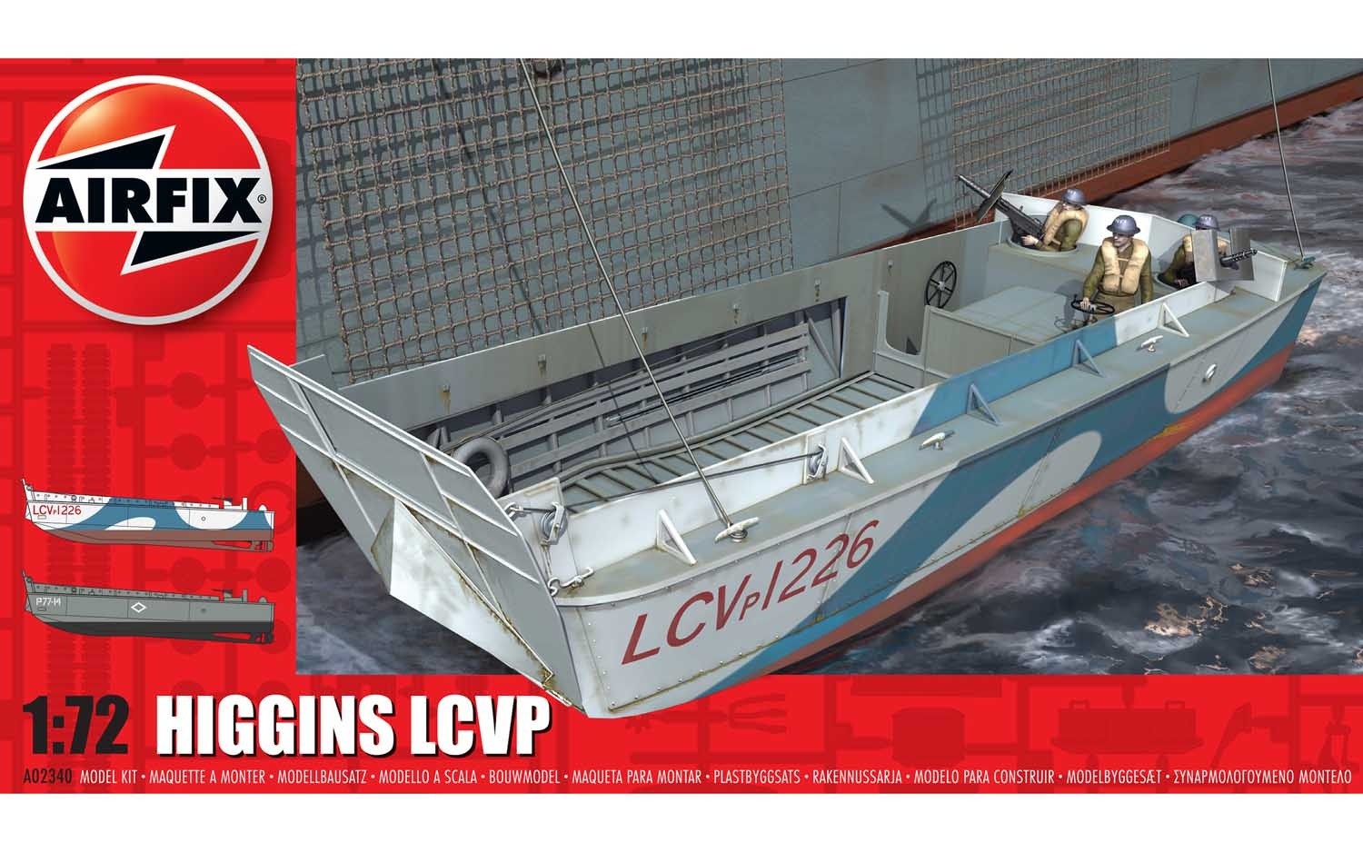 Airfix A02340 Higgins LCVP 1:76 Scale