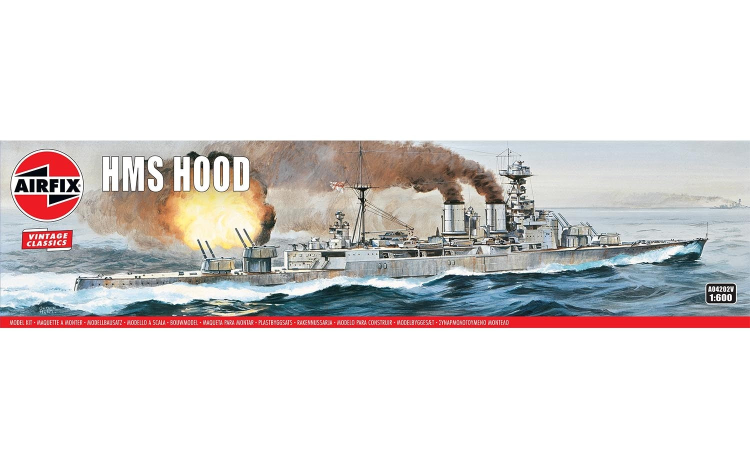 Airfix A04202V HMS Hood 1:600 Scale