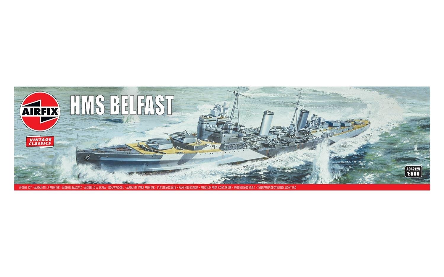 Airfix A04212V HMS Belfast 1:600 Scale