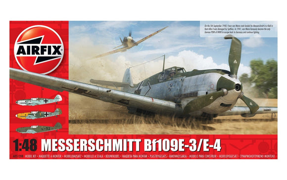 Airfix A05120B Messerschmitt Me109E-4/E-1 1:48 1:48 Scale