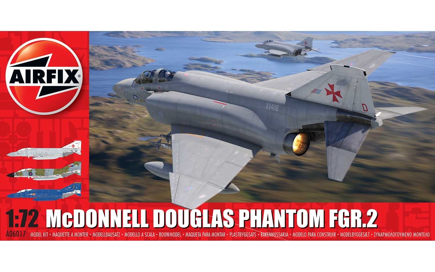 Airfix A06017 McDonnell Douglas Phantom FGR.2 1:72 Scale