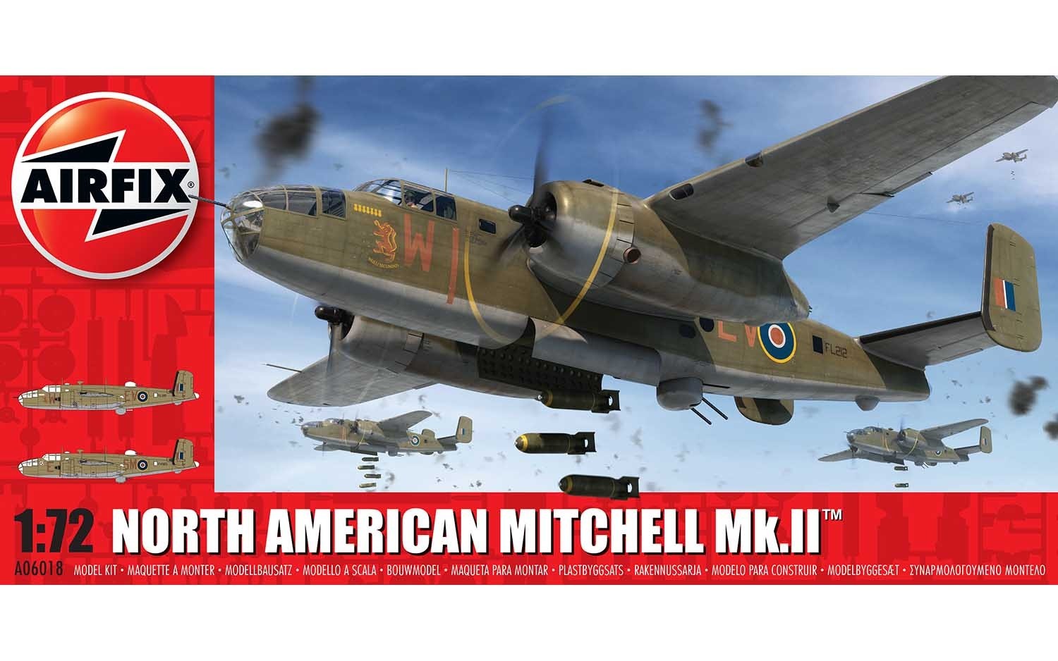 Airfix A06018 North American Mitchell Mk.II  1:72 Scale