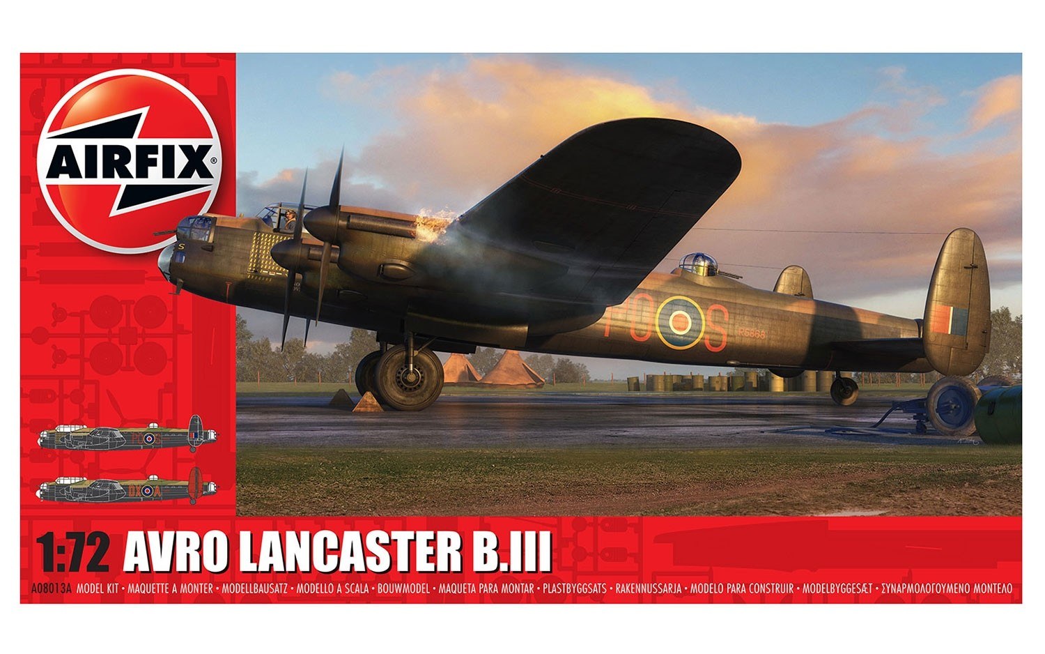 Airfix A08013A Avro Lancaster B.III 1:72 Scale