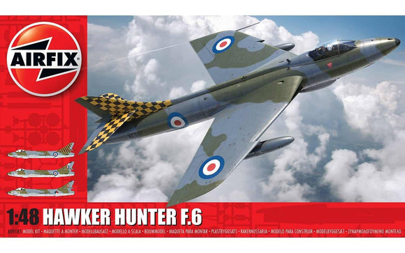 Airfix A09185 Hawker Hunter F.6 1:48 Scale