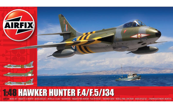 Airfix A09189 Hawker Hunter F.4/F.5/J.34 1:48 Scale
