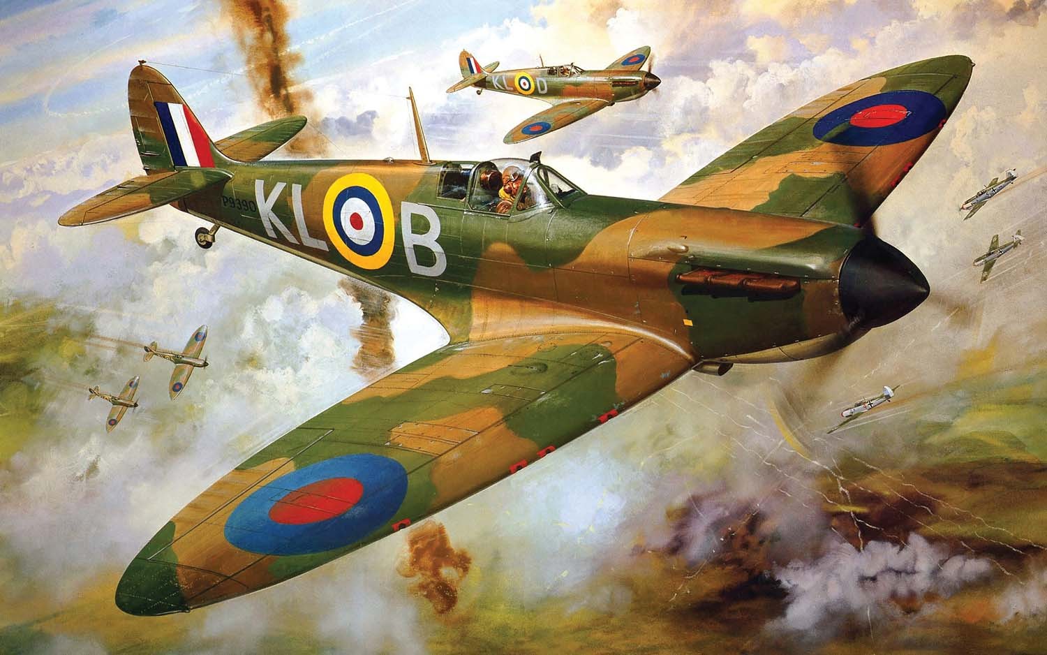 Airfix A12001V Supermarine Spitfire Mk1a 1:24 Scale