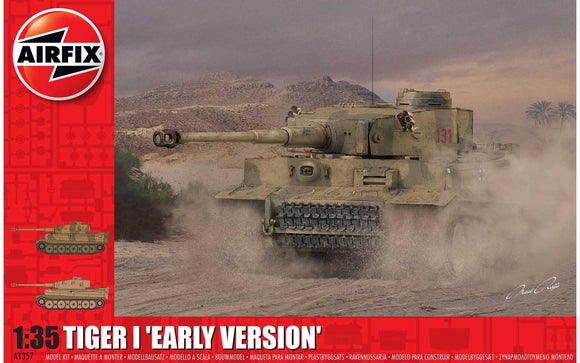 Airfix A1357 Tiger 1, Early Production Version 1:35 Scale
