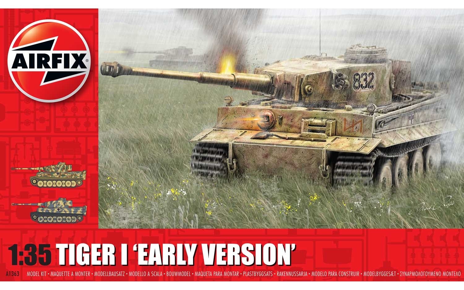 Airfix A1363 Tiger-1 "Early Version"  1:35 Scale