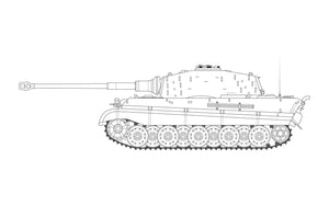 Airfix A1369 King Tiger 1:35 Scale