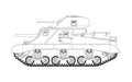 Airfix A1370 M3 Lee / Grant 1:35 Scale