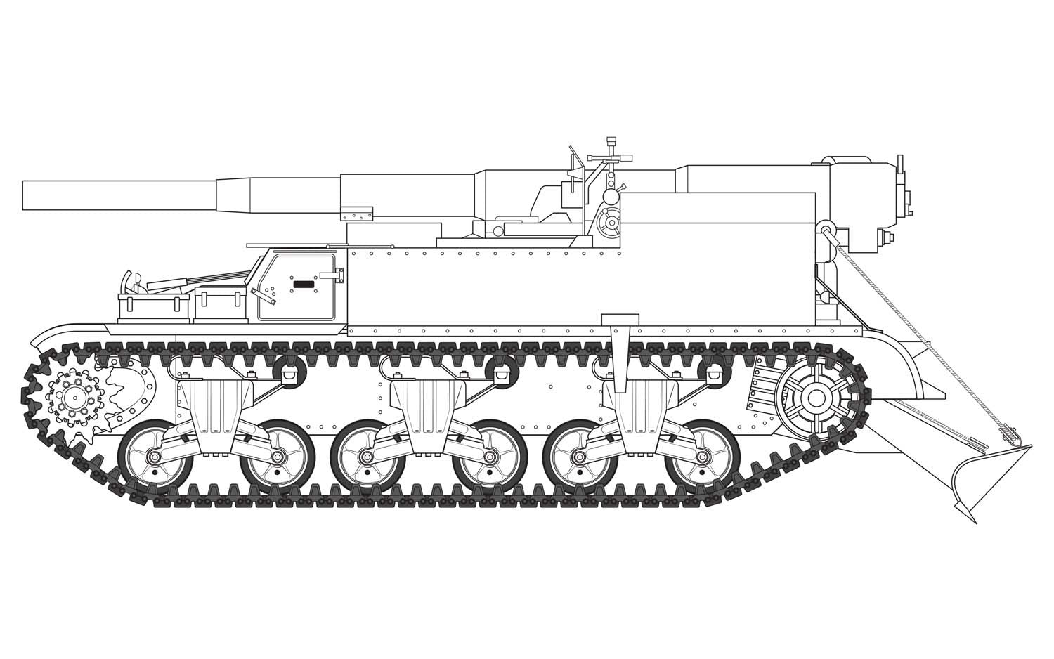 Airfix A1372 M12 GMC 1:35 Scale