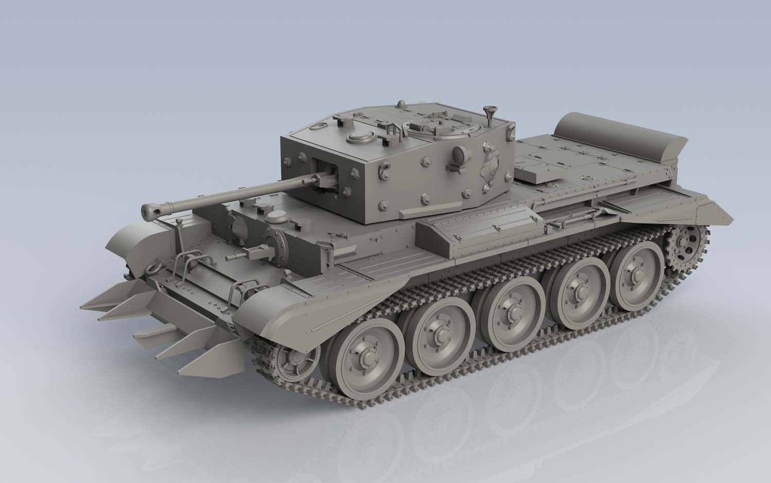 Airfix A1373 Cruiser Mk.VIII A27M Cromwell Mk.IV 1:35 Scale