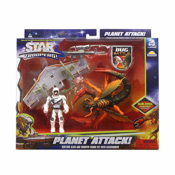 STAR TROOPERS PLANET ATTACK SET