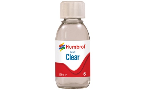 Humbrol AC7434 Clear Matt 125ml
