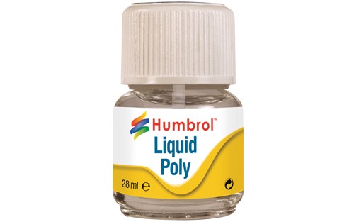 Humbrol AE2500 28ml Liquid Poly (Bottle) Glue