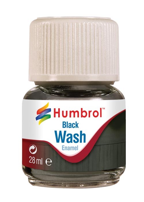 Hunbrol AV0201 28ml Enamel Wash Black