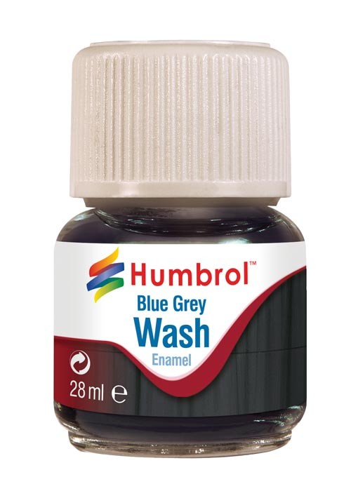 Humbrol AV0206 28ml Enamel Wash Blue Grey